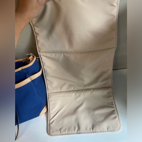 Coach Voyager signature multifunction tote diaper leather canvas bag - Picture 13 of 15